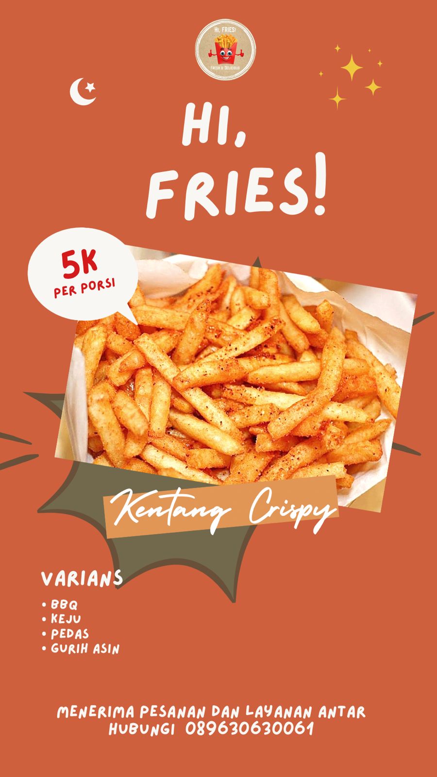 Kentang Crispy (Hi,Fries!)